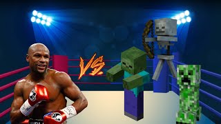 Minecraft FACEOFF: Mobs vs Floyd Mayweather