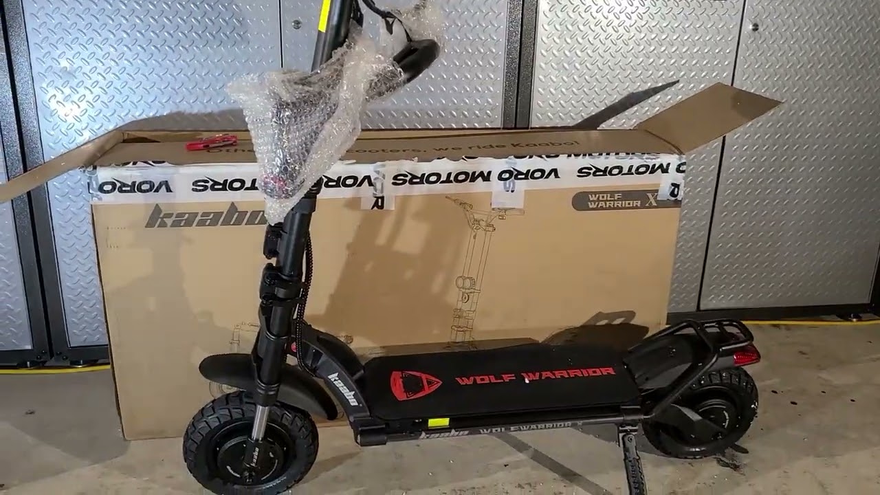 Kaabo wolf warrior X voromotors. Whats in the box?