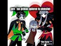 XD pelean como perro i gato xd #thefreakcircus Harlequin el feo xd #pierrot #edit