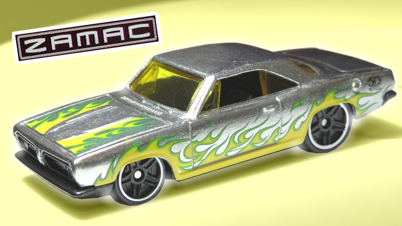 Hot Wheels '68 Plymouth Barracuda Formula S - 50th Anniversary Zamac Flames (2018) 3/8