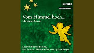 Video thumbnail of "Dietrich Fischer-Dieskau - Ich steh' an deiner Krippen hier, BWV 469"