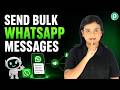 Send Bulk Welcome WhatsApp Messages to New Customers in 10 Minutes