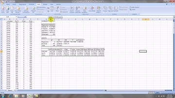 Running a Parallel Lines Regression in Excel 2007