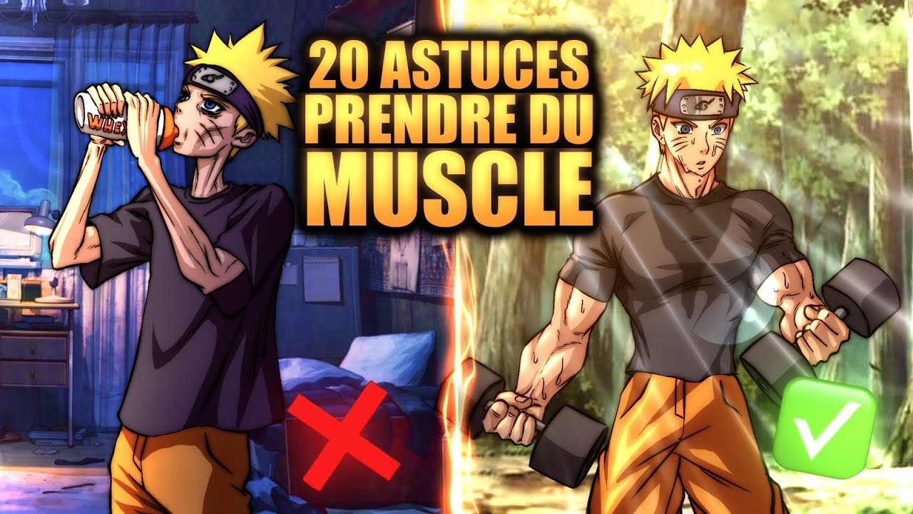 20 TECHNIQUES pour DEVENIR MUSCLÉ super facilement ?