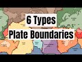 Plate Tectonics and Geological Features of Convergent Divergent and Transform Boundaries