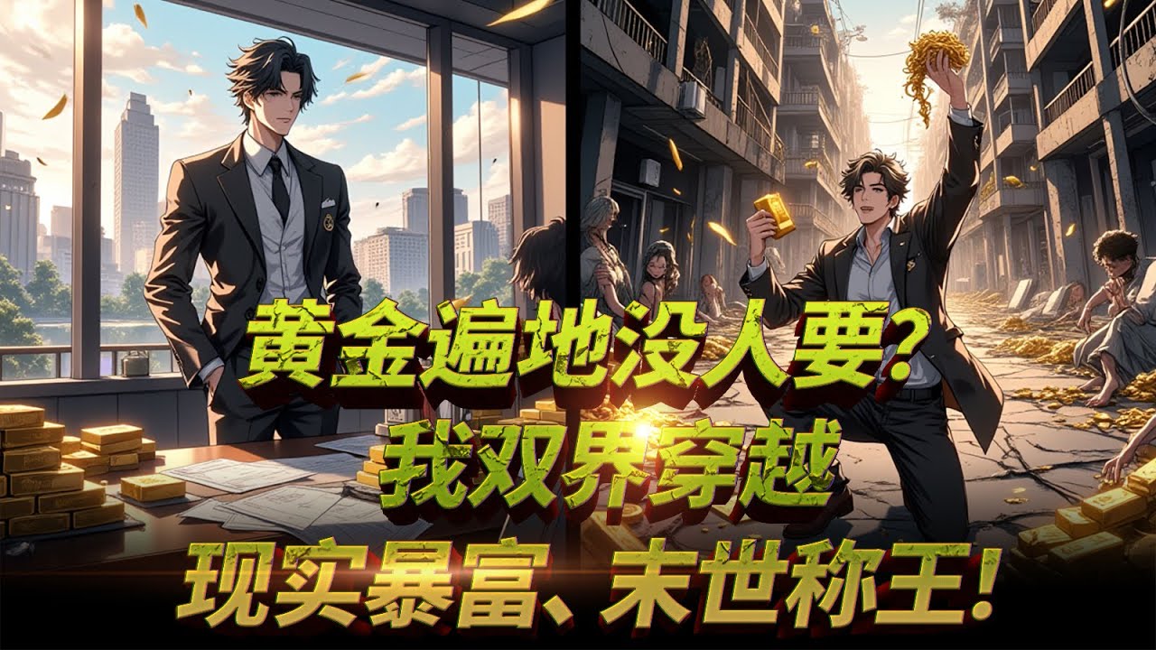 黄金遍地没人要？我双界穿越，现实暴富、末世称王！