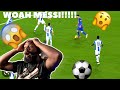 Amateur Sports fan reacts to 20 lionel messi Dribbles that Shocked the World!!!