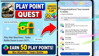 War Machines: Tanks Battle Game Play Point Quest | New Play Point Quest 2026  screenshot 5