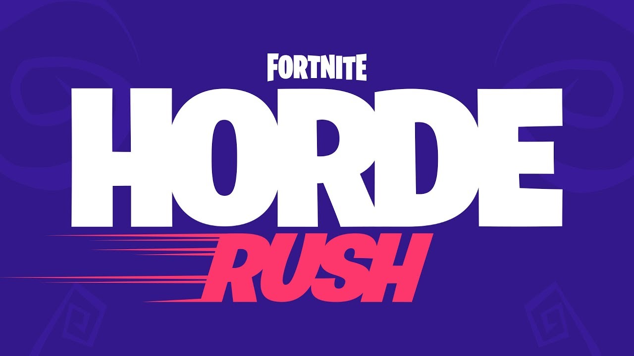 Fortnite - Horde Rush LTM - YouTube