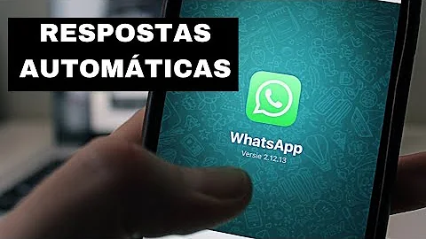 Como colocar Resposta automática no WhatsApp?