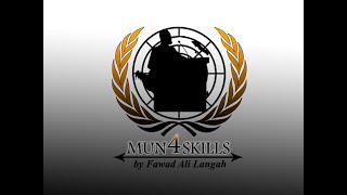 Concept Development Live Workshop on Model United Nations, and How Model UN helps in your career