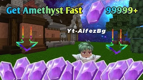 How to Get Crystal Amethyst in Skyblock Blockman Go