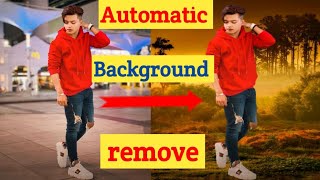 apane photos ke background ko kaise change kre How to remove background on photo