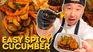 The EASIEST Spicy Cucumber Recipe You’ll Ever Make! 🥒🔥