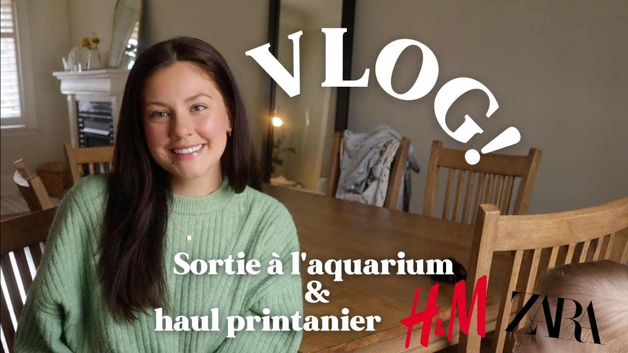 VLOG! 🛍️ Achats pour le printemps, aquarium et invasion de souris (!!!)