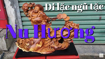 TƯỢNG DI LẶC NGŨ PHÚC GỖ NU HƯƠNG-PHẬT DI LẶC-XƯỞNG TƯỢNG GỖ-ZALO:0355678885