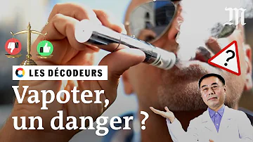 Quel sont les risques de fumer la cigarette électronique ?