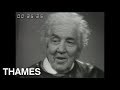 Robert Graves interview | Poet | Writer | Today | 1969