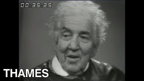 Robert Graves interview | Poet | Writer | Today | ...
