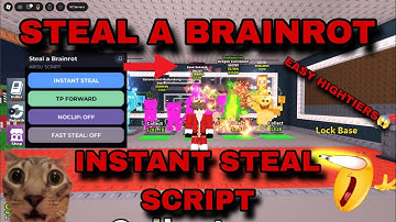 [NEW UPDATE🎄] STEAL A BRAINROT INSTANT STEAL SCRIPT | AUTO STEAL | NO KEY 🔑 | FREE! #stealabrainrot