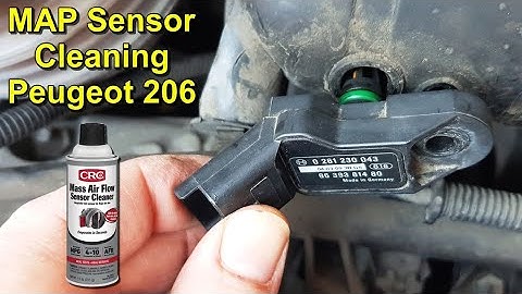MAP Sensor Cleaning - Peugeot 206