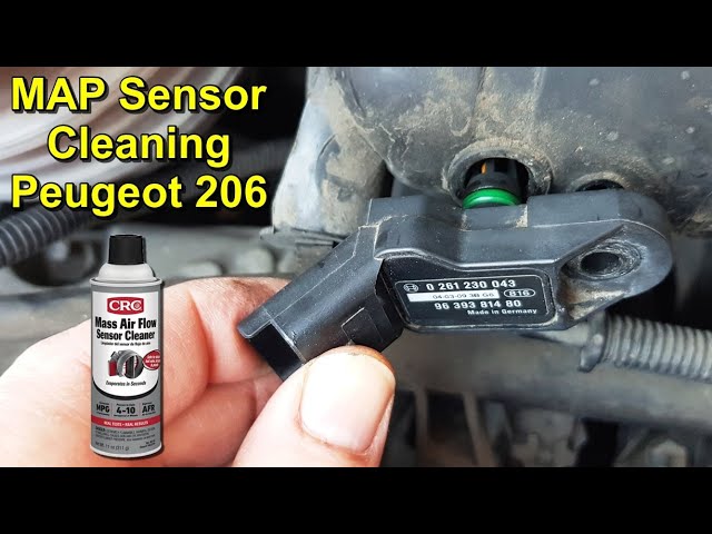 Ciencias perjudicar ranura MAP Sensor Cleaning - Peugeot 206 - YouTube