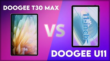 Doogee T30 Max vs Doogee U11 Comparison