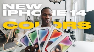 All New iPhone 14 Plus Colours + Unboxing & Setup!