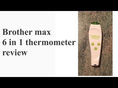 Video: Termometro Brother Max 6 in 1