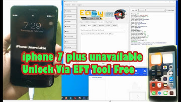 iPhone 7 plus unavailable Unlock by EFT Tool Free ​ ios 15.7.6 / Apple ios