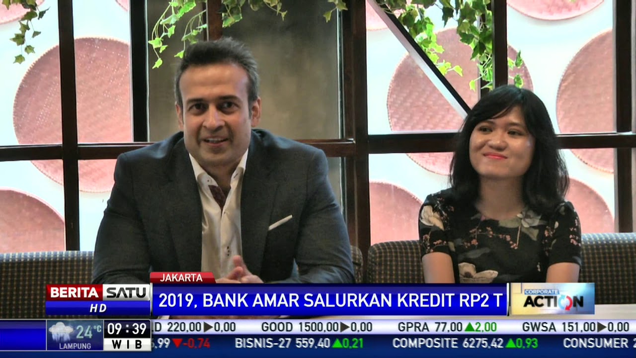 Bank Amar Salurkan Kredit Pinjaman Hingga Rp 2 Triliun di 2019 YouTube