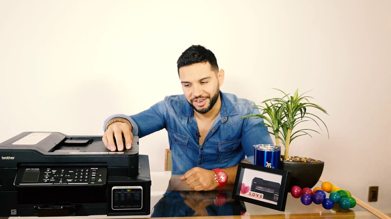 Multifuncionales de inyección de tinta Brother / MFC-T910DW - DCP-T710W -  DCP-T510W - YouTube
