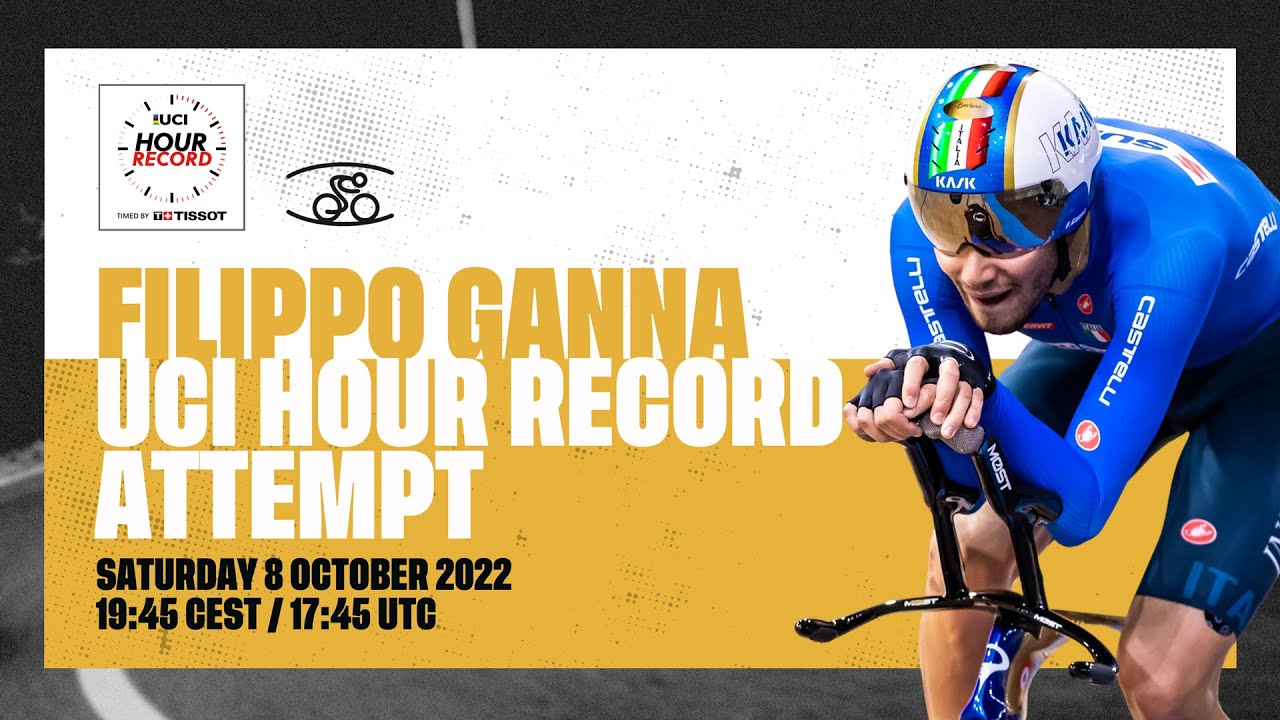 Filippo Ganna smashes cycling's hour world record in Switzerland