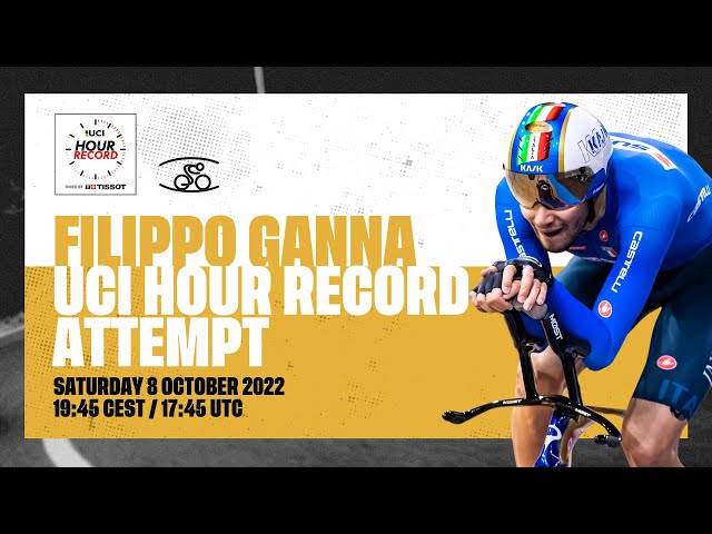 Filippo Ganna goes for the hour record on October 8