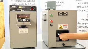 Degauss and Destroy Duo w/Automatic Operation (HD-5T/DB-4000) from Data Security, Inc.