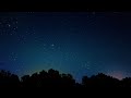 Starry night over the suburbs  nighttime ambience  10 hours  nature sleep sounds