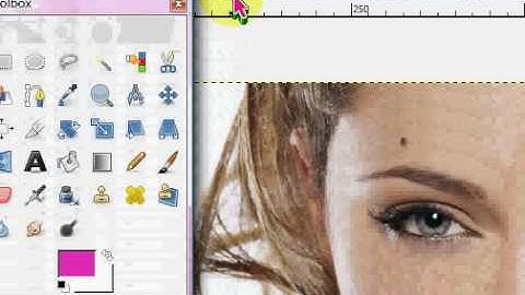 How to change lip color in GIMP