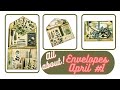 All about envelopes april 1 transforming basics into beauty trifold pockets junkjournalideas