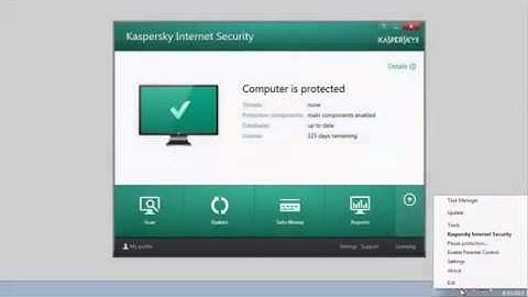 How to update anti virus databases of Kaspersky Internet Security 2014