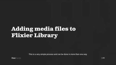 Flixier Tutorial - Importing Media