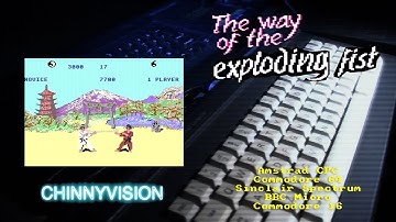 ChinnyVision - Ep 262 - The Way Of The Exploding Fist - CPC, C64, Spectrum, BBC Micro, Commodore 16