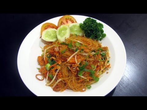 Fried Vermicelli Noodles Recipe - Resep Bihun Goreng