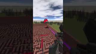 DESTROYING ALL SCARY AMONG US NEXTBOTS GMOD! #gmod #nextbotchasing #shorts
