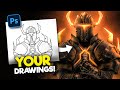 Photoshopping YOUR Drawings! | Realistified! S2E1