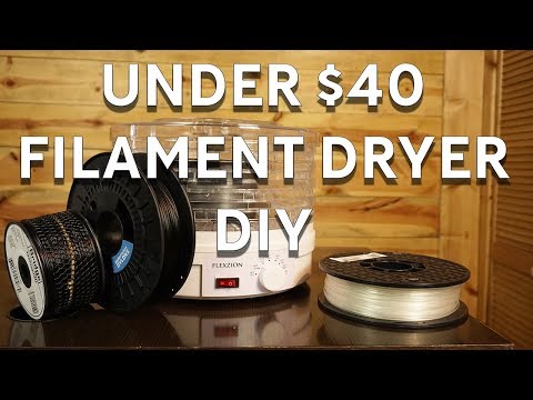 DIY 3D Printing Filament Dryer for Under $40 UPDATED TEMPS