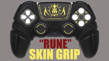 PlayVital PS5 DualSense Controller RUNES Silicone Grips Skin
