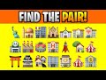 FIND THE EMOJI PAIR! P00008 Find the Difference Spot the Difference Emoji Puzzles PLP