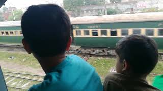 Aqib Shahid @ Railway Station Waving Green Flag