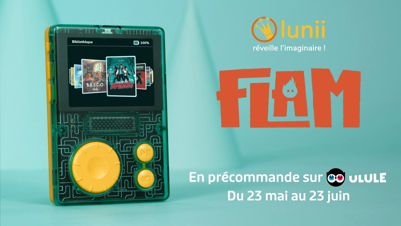 Lunii   FLAM le baladeur audio interactif pour les enfants de 7  11 ans