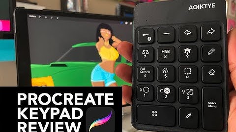 This Keypad is made for PROCREATE!